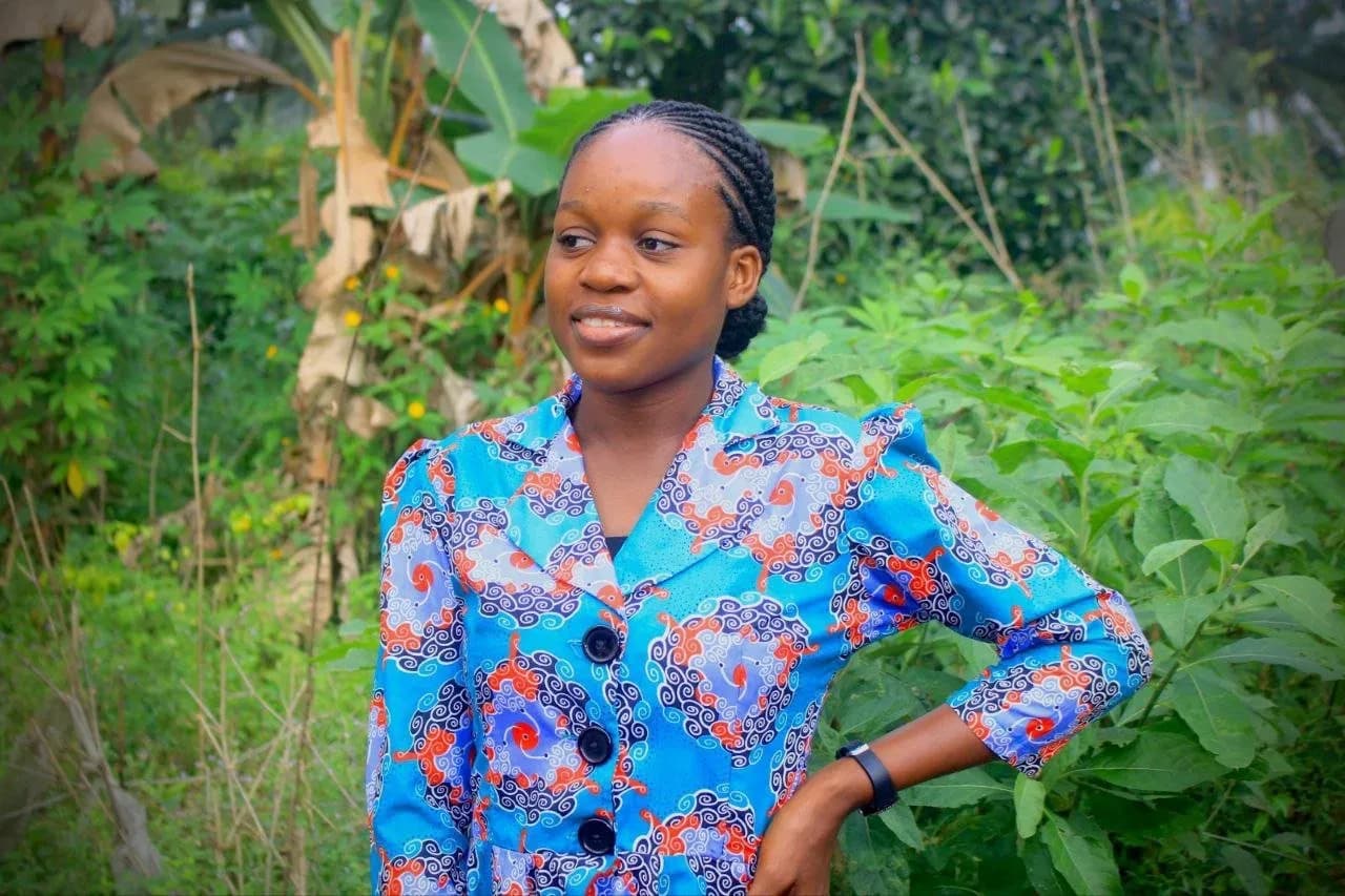 A GAMAID Education beneficiary