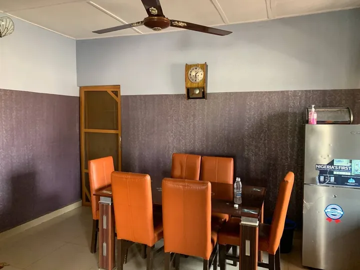 The dining room of a GAMAID Family house