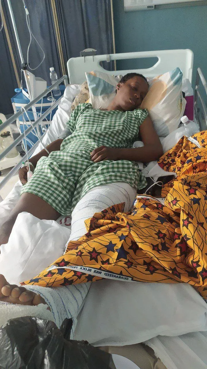 A GAMAID-supported patient receiving treatment