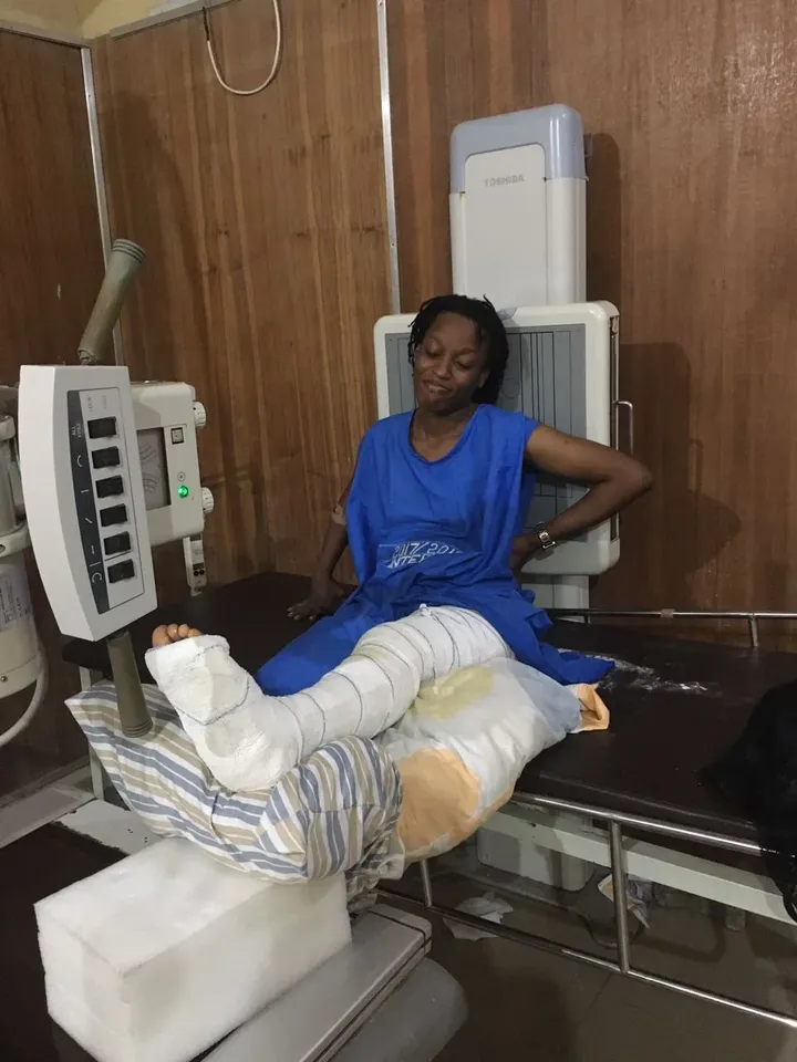 A GAMAID-supported patient recovering after treatment
