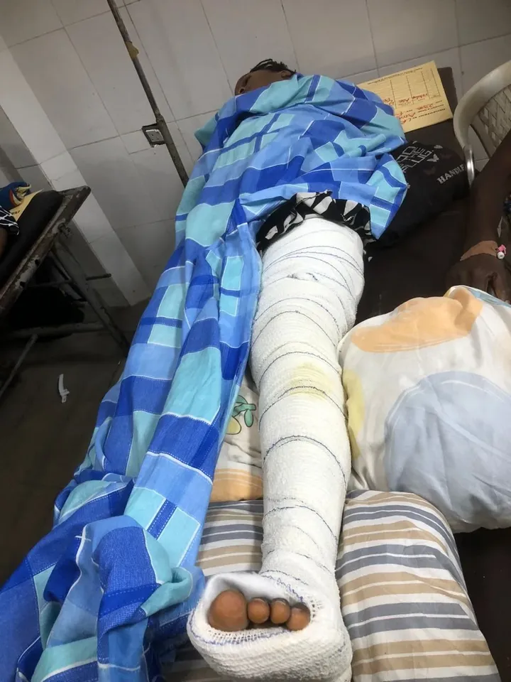 A GAMAID-supported patient recovering after treatment